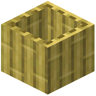Bamboo Hollow Stripped Block