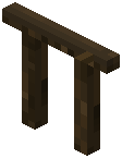 Dark Oak Railing