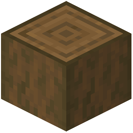 Stripped Spruce Log