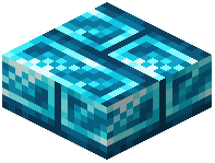 Aquamarine Crystal Bricks Slab