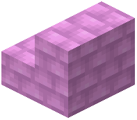 Magenta Silt Shingle Stairs