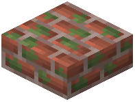 Mossy Brick Slab