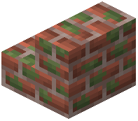 Mossy Brick Stairs
